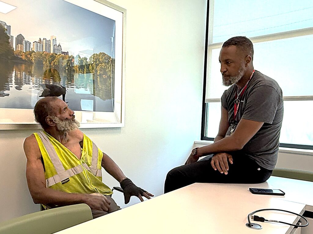 Johnny and Charles chat